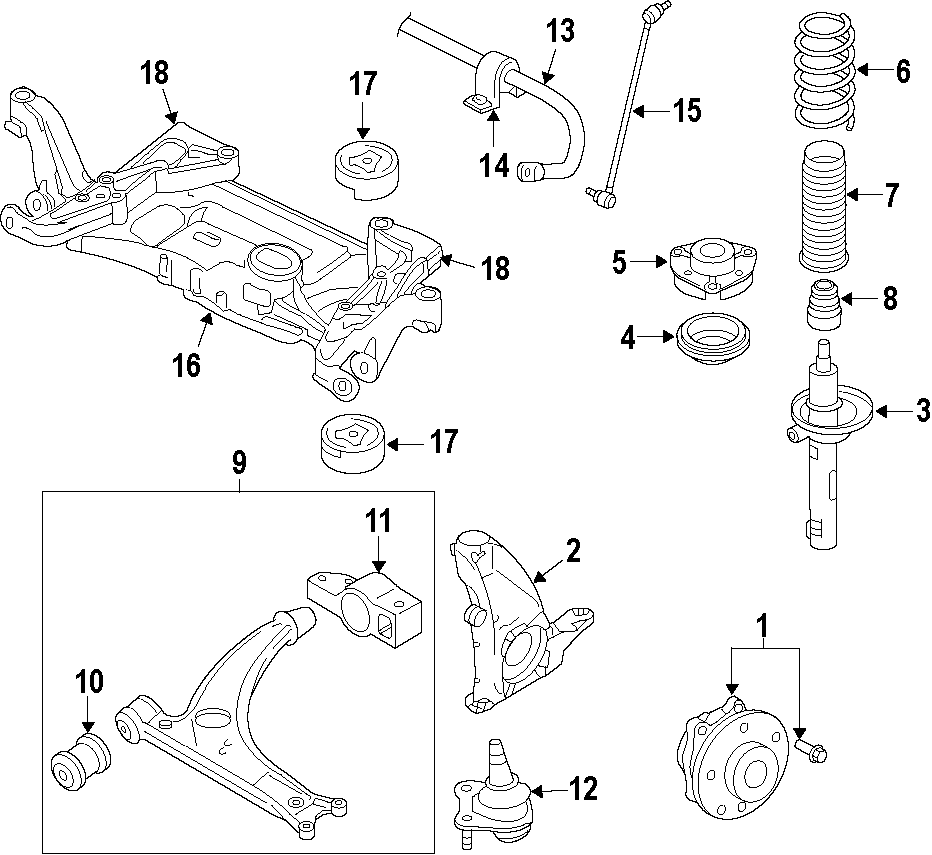 8FRONT SUSPENSION. LOWER CONTROL ARM. STABILIZER BAR. SUSPENSION COMPONENTS.https://images.simplepart.com/images/parts/motor/fullsize/F50A050.png