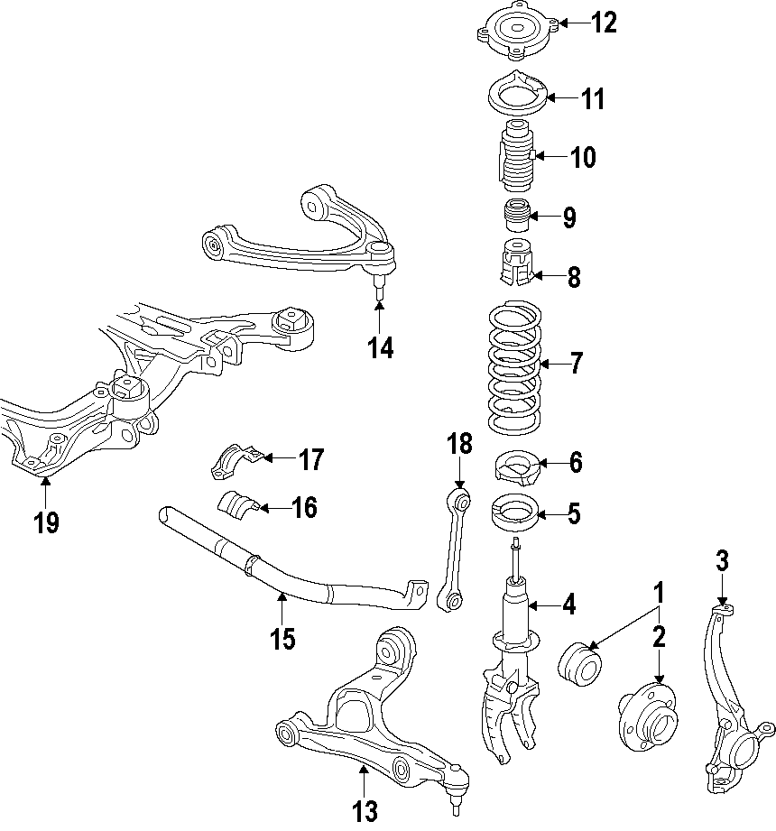 7FRONT SUSPENSION. LOWER CONTROL ARM. STABILIZER BAR. SUSPENSION COMPONENTS. UPPER CONTROL ARM.https://images.simplepart.com/images/parts/motor/fullsize/F50C070.png