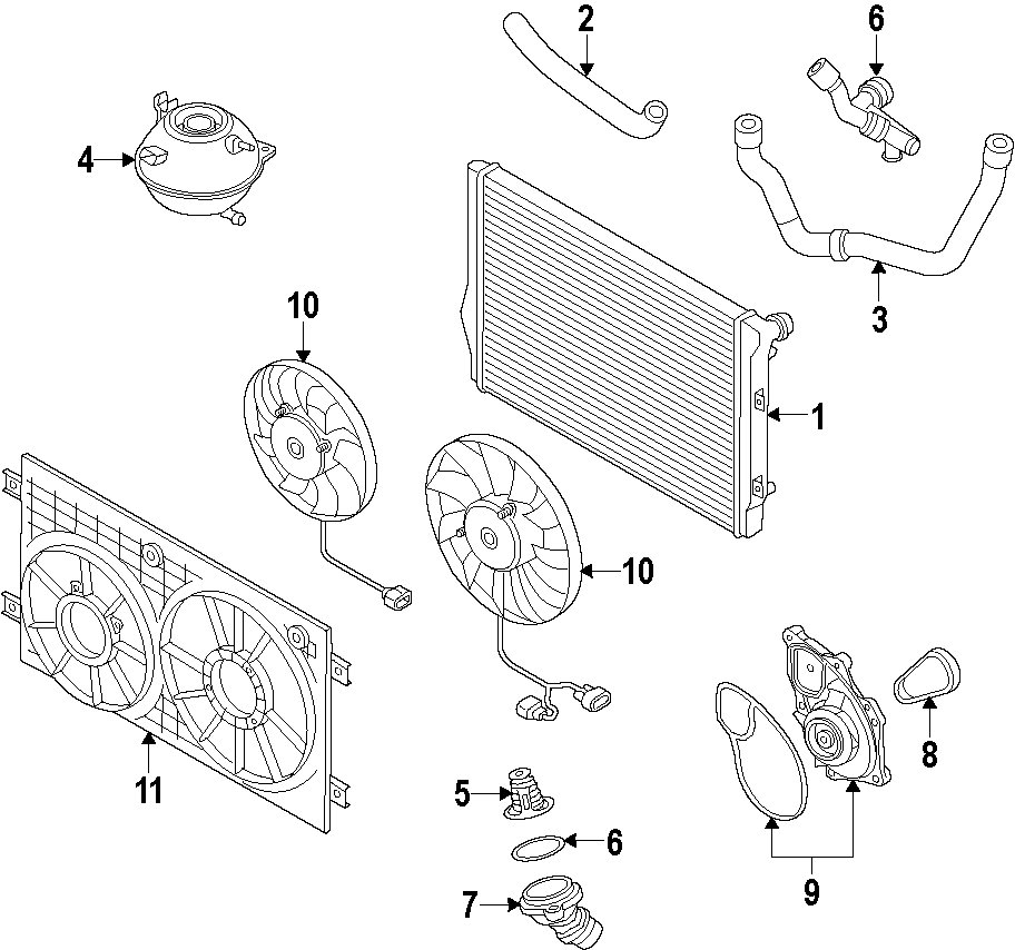 1COOLING SYSTEM. COOLING FAN. RADIATOR. WATER PUMP.https://images.simplepart.com/images/parts/motor/fullsize/F50D036.png