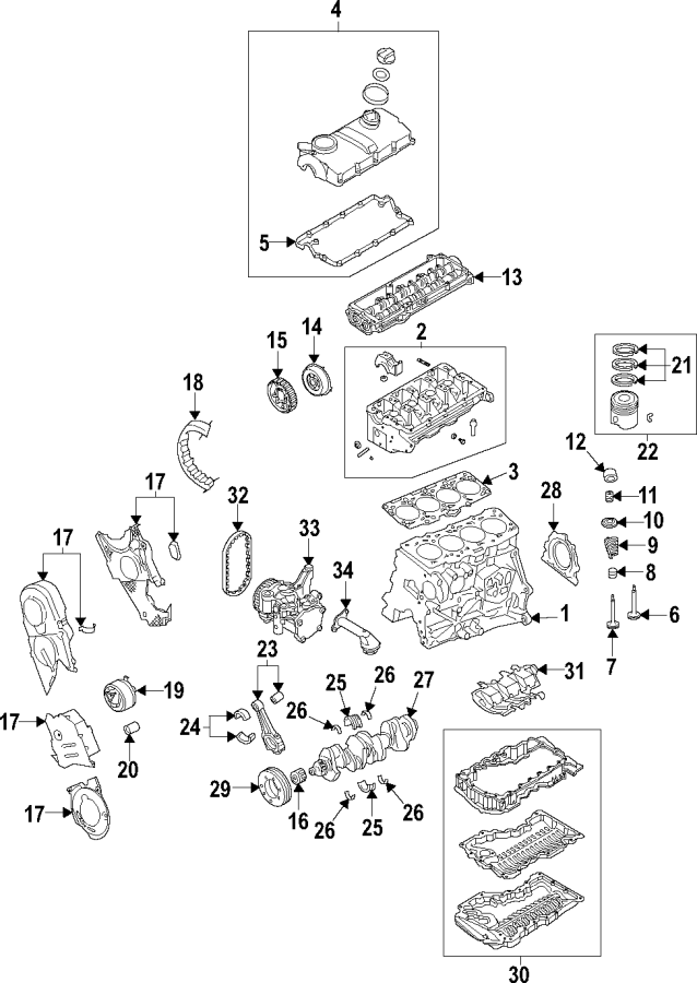 32CAMSHAFT & TIMING. CRANKSHAFT & BEARINGS. CYLINDER HEAD & VALVES. LUBRICATION. MOUNTS. PISTONS. RINGS & BEARINGS.https://images.simplepart.com/images/parts/motor/fullsize/F50D065.png