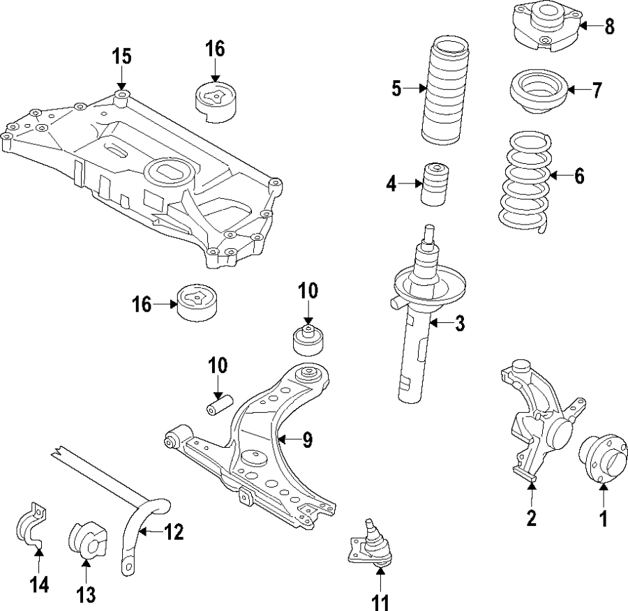 6FRONT SUSPENSION. LOWER CONTROL ARM. STABILIZER BAR. SUSPENSION COMPONENTS.https://images.simplepart.com/images/parts/motor/fullsize/F50G040.png