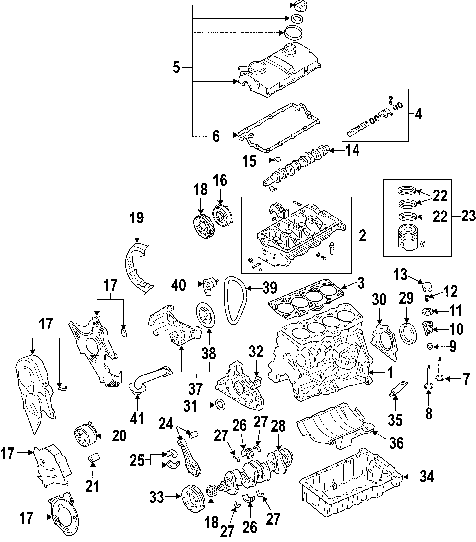 39CAMSHAFT & TIMING. CRANKSHAFT & BEARINGS. CYLINDER HEAD & VALVES. LUBRICATION. MOUNTS. PISTONS. RINGS & BEARINGS.https://images.simplepart.com/images/parts/motor/fullsize/F510052.png