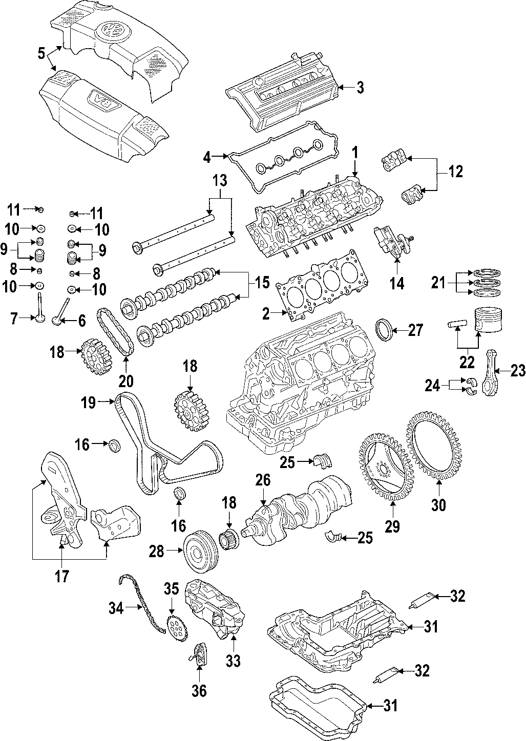 15CAMSHAFT & TIMING. CRANKSHAFT & BEARINGS. CYLINDER HEAD & VALVES. LUBRICATION. MOUNTS.https://images.simplepart.com/images/parts/motor/fullsize/F514030.png