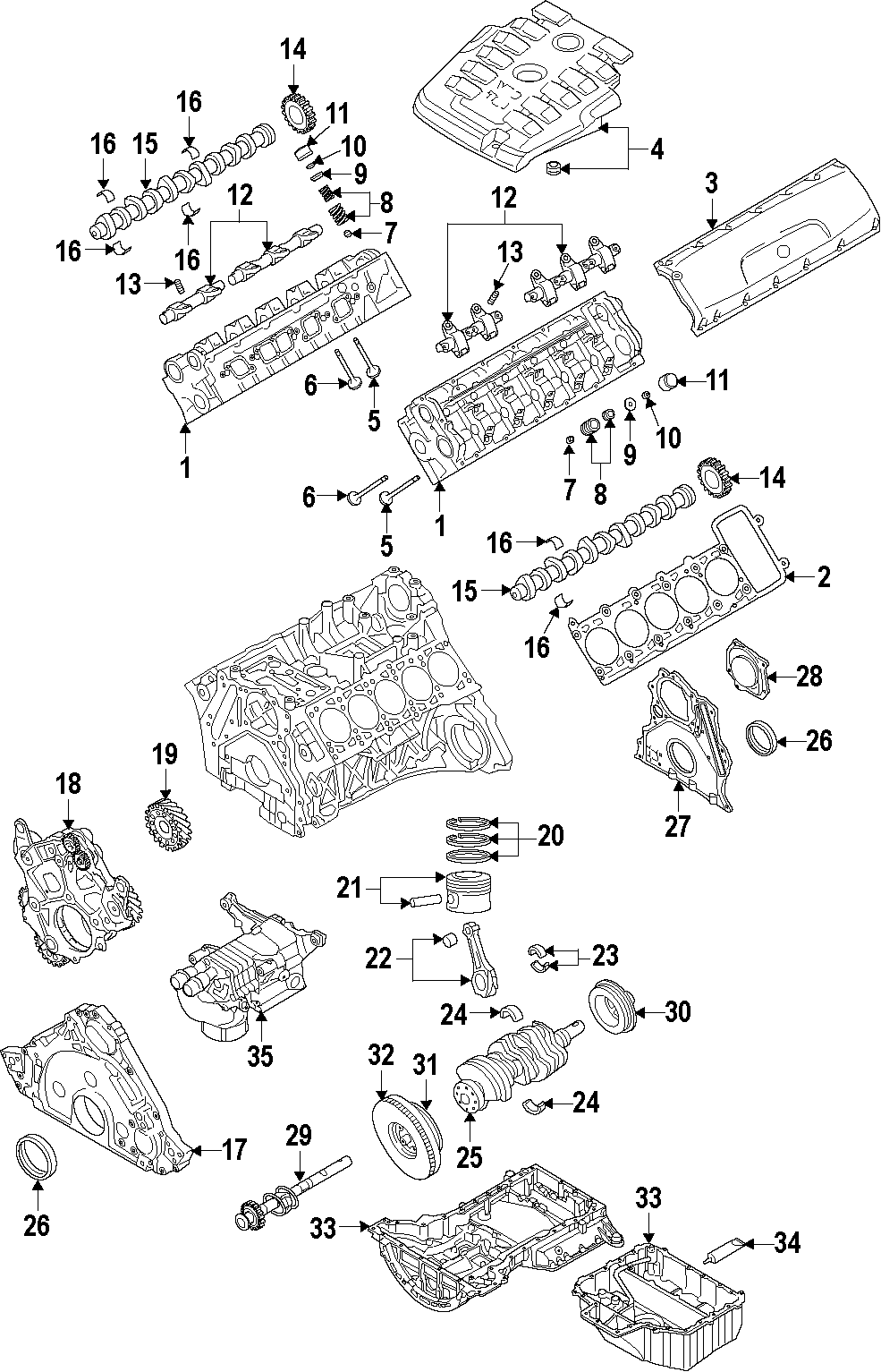 30CAMSHAFT & TIMING. CRANKSHAFT & BEARINGS. CYLINDER HEAD & VALVES. LUBRICATION. MOUNTS. PISTONS. RINGS & BEARINGS.https://images.simplepart.com/images/parts/motor/fullsize/F517070.png