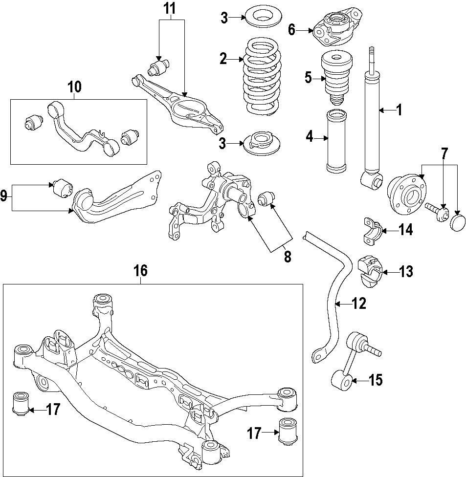 2REAR SUSPENSION. LOWER CONTROL ARM. STABILIZER BAR. SUSPENSION COMPONENTS. UPPER CONTROL ARM.https://images.simplepart.com/images/parts/motor/fullsize/F518110.png