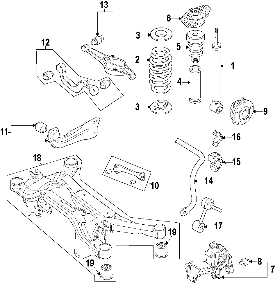 2REAR SUSPENSION. LOWER CONTROL ARM. STABILIZER BAR. SUSPENSION COMPONENTS. UPPER CONTROL ARM.https://images.simplepart.com/images/parts/motor/fullsize/F519080.png