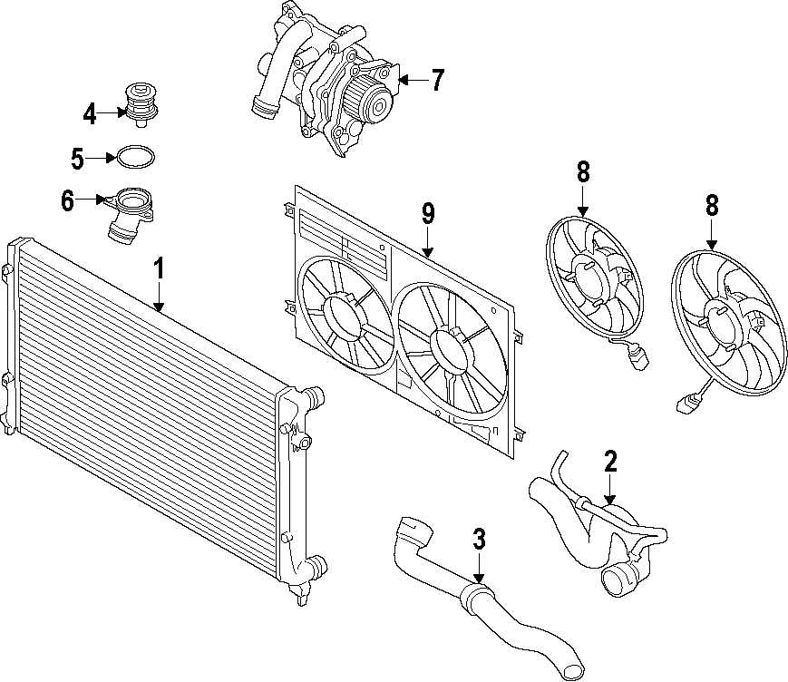 1COOLING SYSTEM. COOLING FAN. RADIATOR. WATER PUMP.https://images.simplepart.com/images/parts/motor/fullsize/F51A030.png