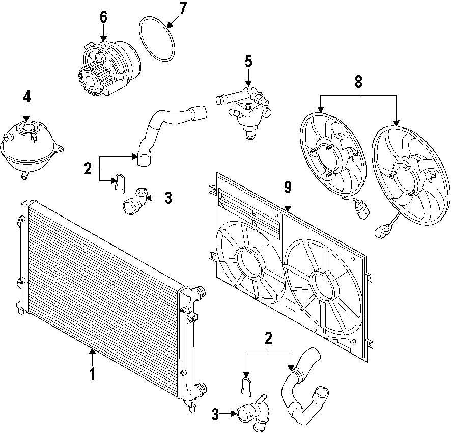 1COOLING SYSTEM. COOLING FAN. RADIATOR. WATER PUMP.https://images.simplepart.com/images/parts/motor/fullsize/F51B030.png