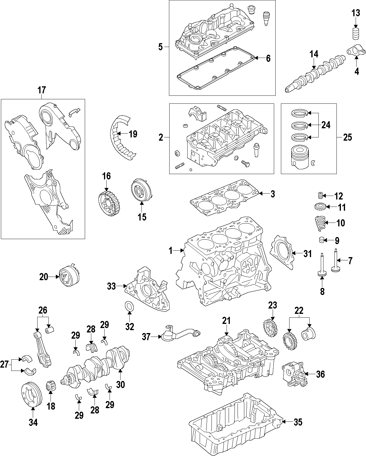 17CAMSHAFT & TIMING. CRANKSHAFT & BEARINGS. CYLINDER HEAD & VALVES. LUBRICATION. MOUNTS. PISTONS. RINGS & BEARINGS.https://images.simplepart.com/images/parts/motor/fullsize/F51B060.png