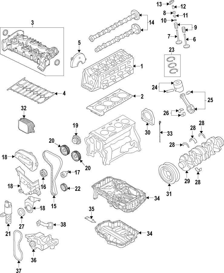 38CAMSHAFT & TIMING. CRANKSHAFT & BEARINGS. CYLINDER HEAD & VALVES. LUBRICATION. MOUNTS. PISTONS. RINGS & BEARINGS.https://images.simplepart.com/images/parts/motor/fullsize/F51D035.png