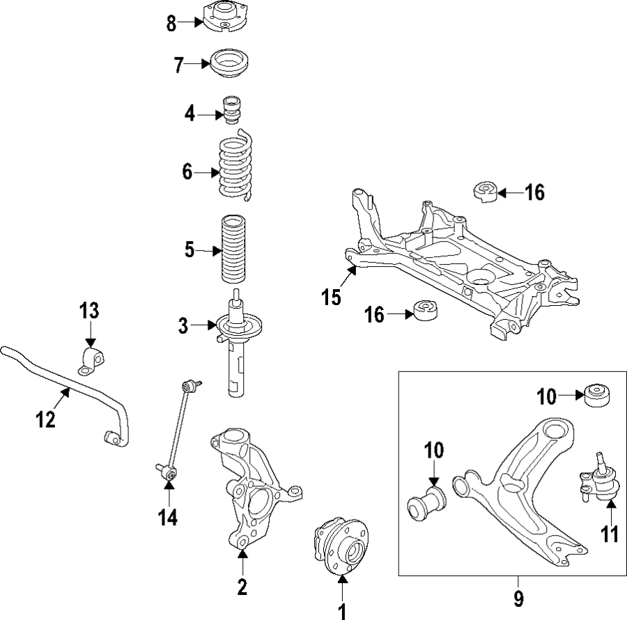 12FRONT SUSPENSION. LOWER CONTROL ARM. RIDE CONTROL. STABILIZER BAR. SUSPENSION COMPONENTS.https://images.simplepart.com/images/parts/motor/fullsize/F51F040.png