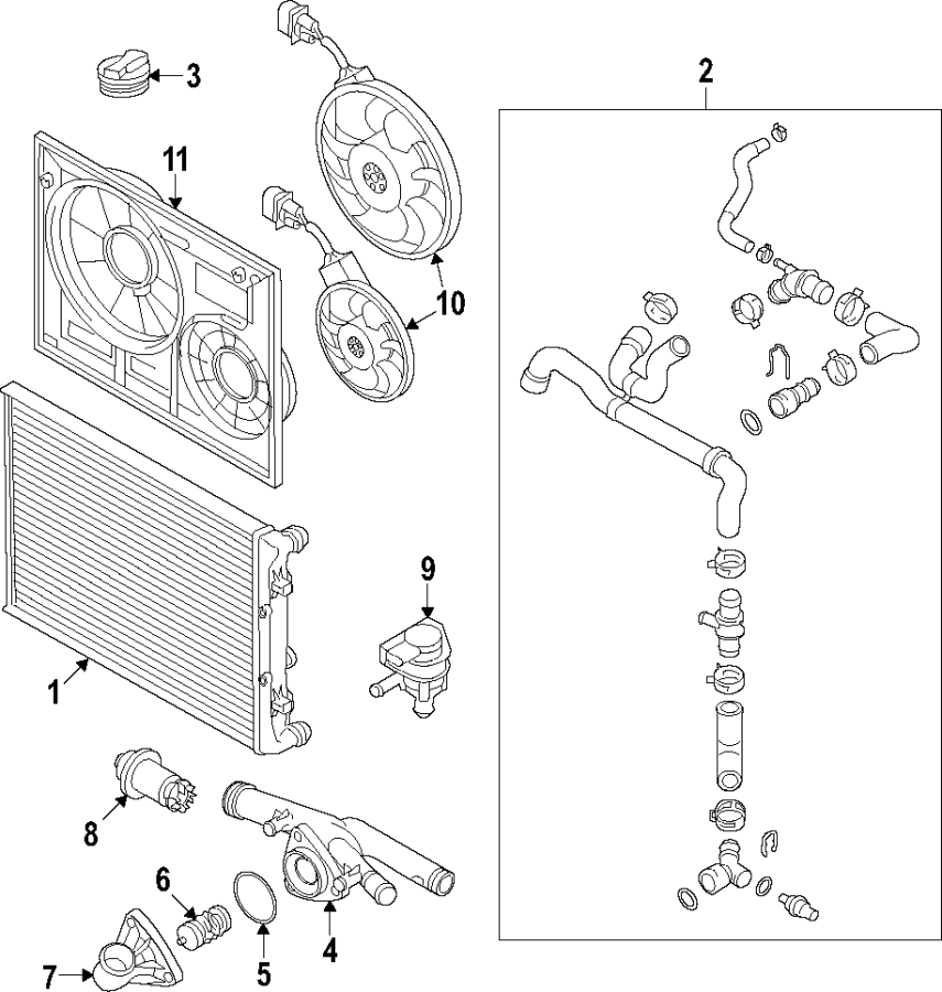 9COOLING SYSTEM. COOLING FAN. RADIATOR. WATER PUMP.https://images.simplepart.com/images/parts/motor/fullsize/F51G030.png