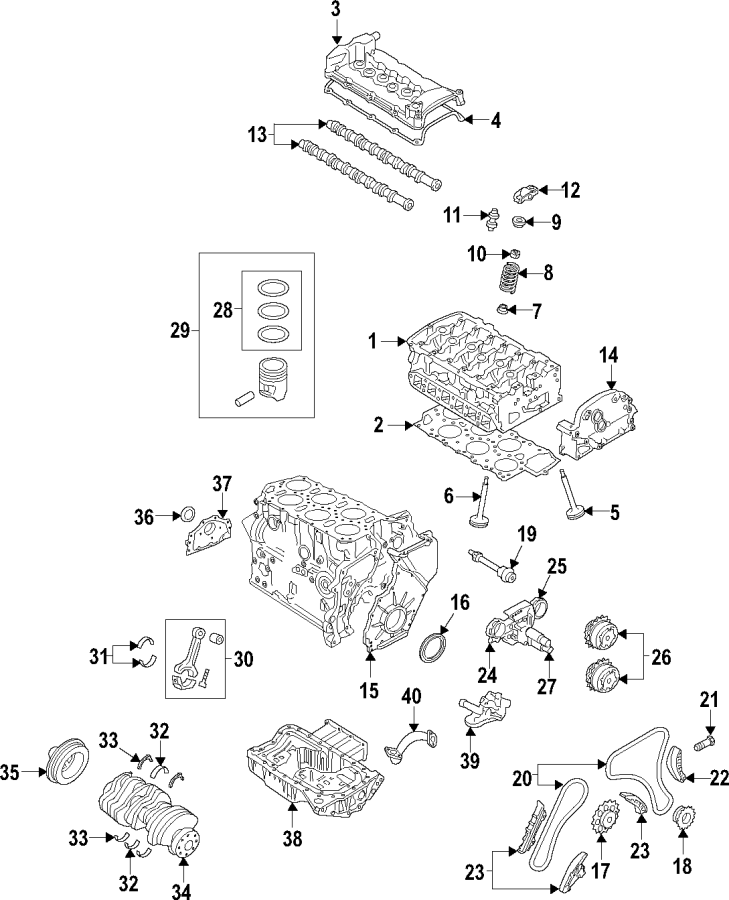 30CAMSHAFT & TIMING. CRANKSHAFT & BEARINGS. CYLINDER HEAD & VALVES. LUBRICATION. MOUNTS. PISTONS. RINGS & BEARINGS.https://images.simplepart.com/images/parts/motor/fullsize/F51G050.png