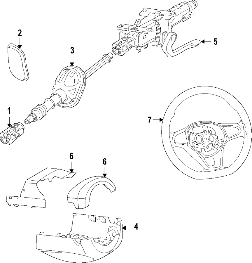 4Steering column. Steering wheel.https://images.simplepart.com/images/parts/motor/fullsize/F51J050.png