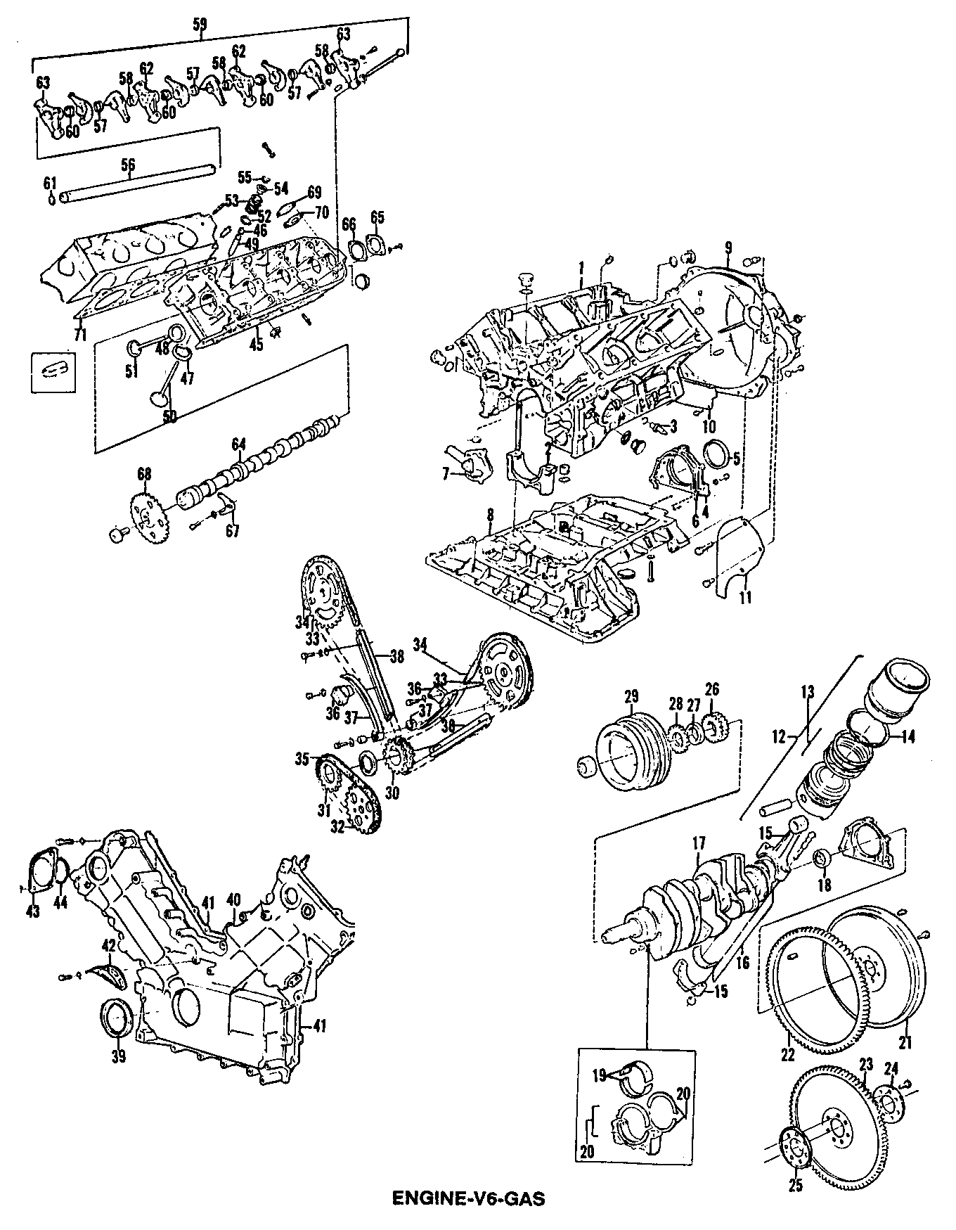 46CAMSHAFT & TIMING. CRANKSHAFT & BEARINGS. CYLINDER HEAD & VALVES. LUBRICATION. MOUNTS. PISTONS. RINGS & BEARINGS.https://images.simplepart.com/images/parts/motor/fullsize/F530020.png