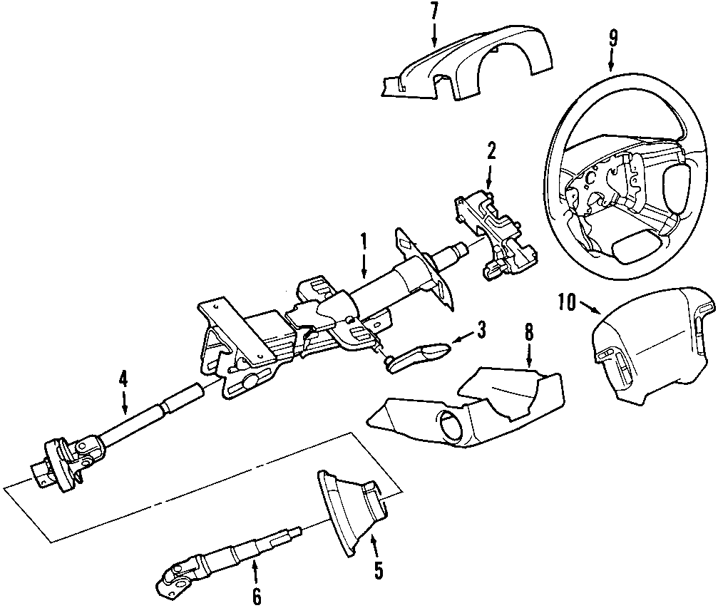 9STEERING COLUMN. STEERING WHEEL.https://images.simplepart.com/images/parts/motor/fullsize/F531080.png