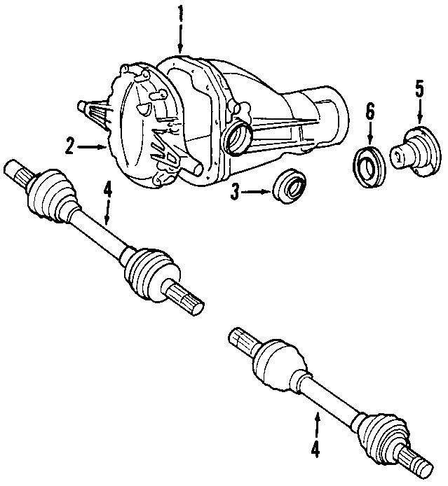 6REAR AXLE. AXLE SHAFTS & JOINTS. DIFFERENTIAL. PROPELLER SHAFT.https://images.simplepart.com/images/parts/motor/fullsize/F531085.png