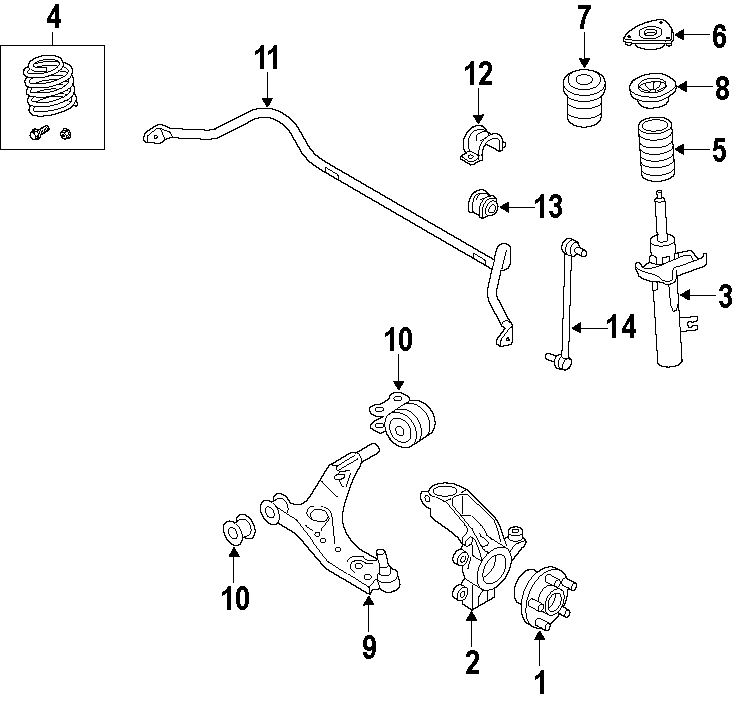 11FRONT SUSPENSION. LOWER CONTROL ARM. RIDE CONTROL. STABILIZER BAR. SUSPENSION COMPONENTS.https://images.simplepart.com/images/parts/motor/fullsize/F532060.png