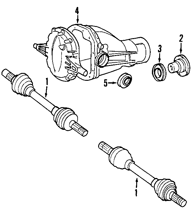 3REAR AXLE. DIFFERENTIAL. DRIVE AXLES. PROPELLER SHAFT.https://images.simplepart.com/images/parts/motor/fullsize/F532100.png