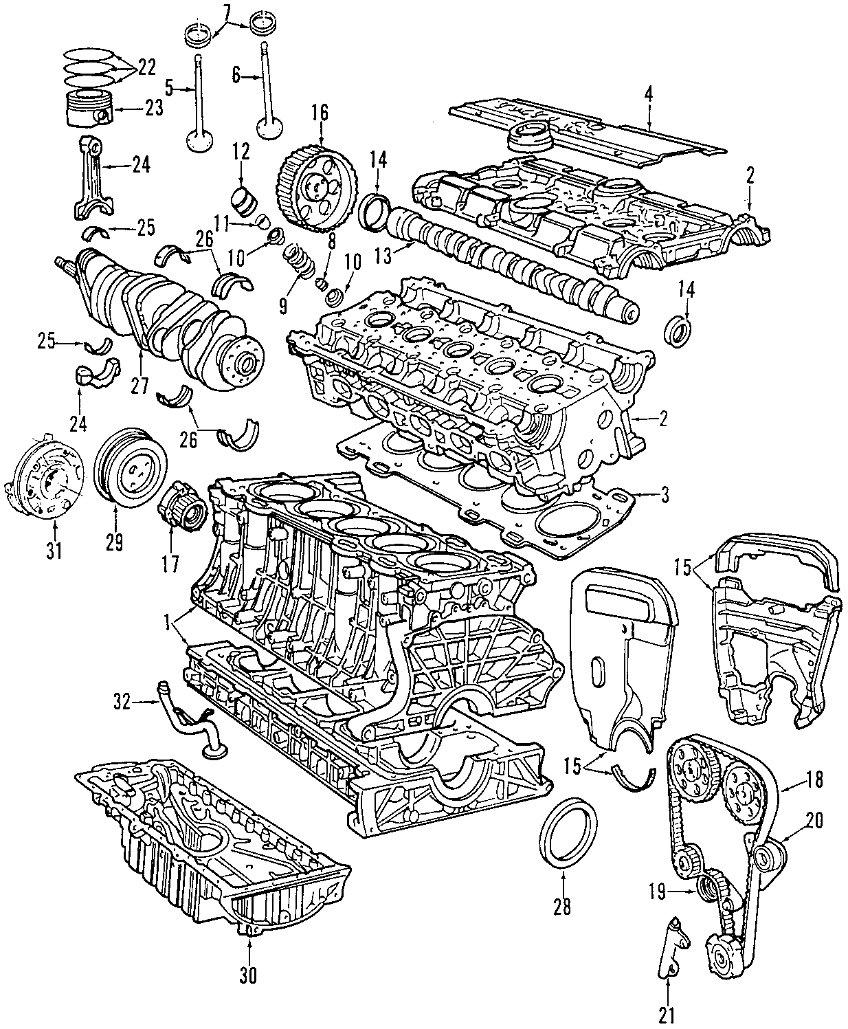 30CAMSHAFT & TIMING. CRANKSHAFT & BEARINGS. CYLINDER HEAD & VALVES. LUBRICATION. MOUNTS. PISTONS. RINGS & BEARINGS.https://images.simplepart.com/images/parts/motor/fullsize/F538040.png