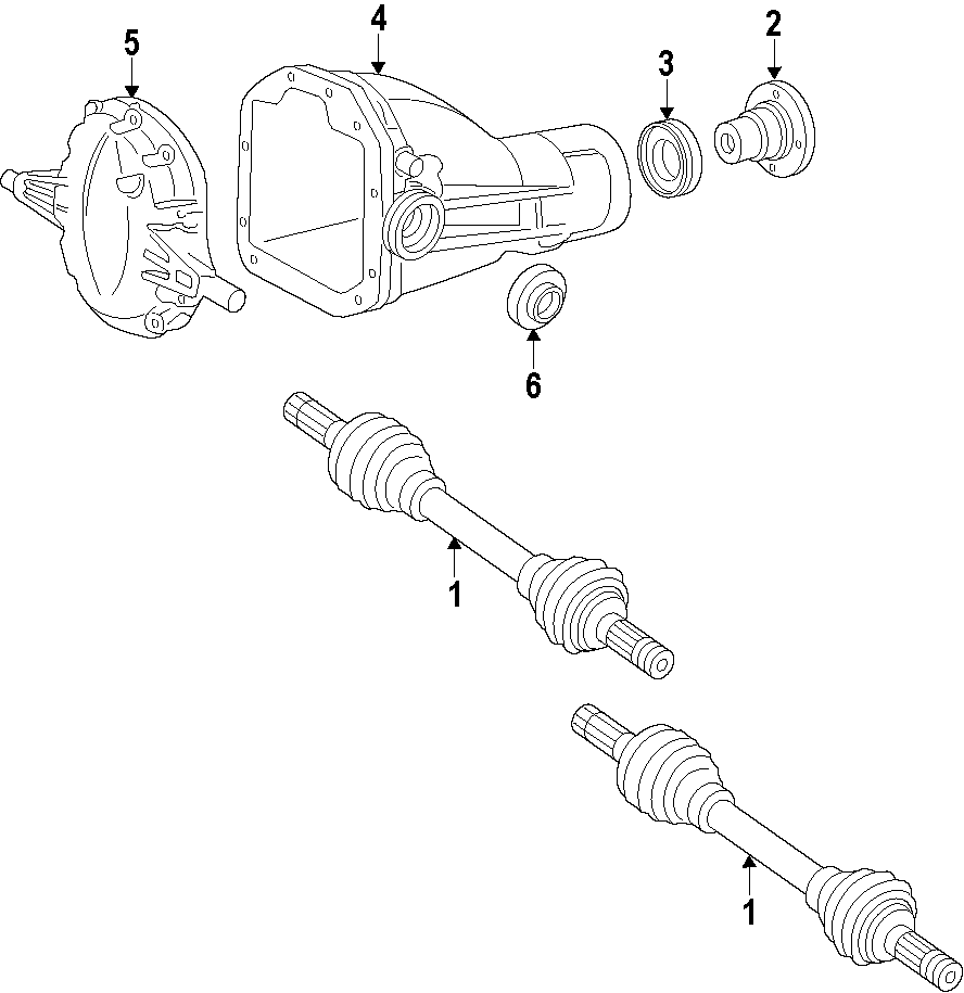 2REAR AXLE. AXLE SHAFTS & JOINTS. DIFFERENTIAL. DRIVE AXLES. PROPELLER SHAFT.https://images.simplepart.com/images/parts/motor/fullsize/F541100.png