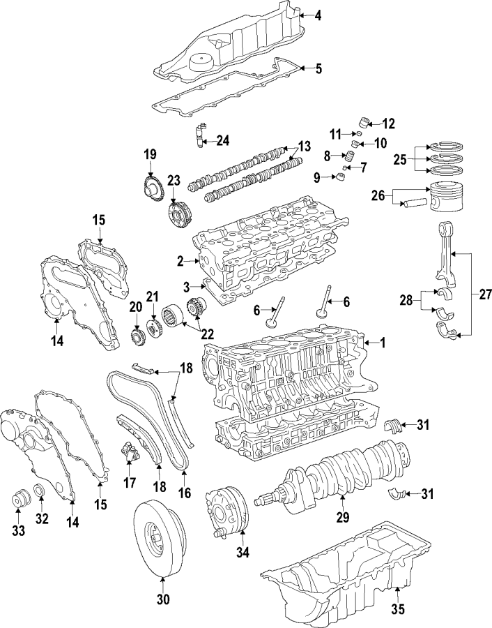 28CAMSHAFT & TIMING. CRANKSHAFT & BEARINGS. CYLINDER HEAD & VALVES. LUBRICATION. MOUNTS. PISTONS. RINGS & BEARINGS.https://images.simplepart.com/images/parts/motor/fullsize/F54C060.png