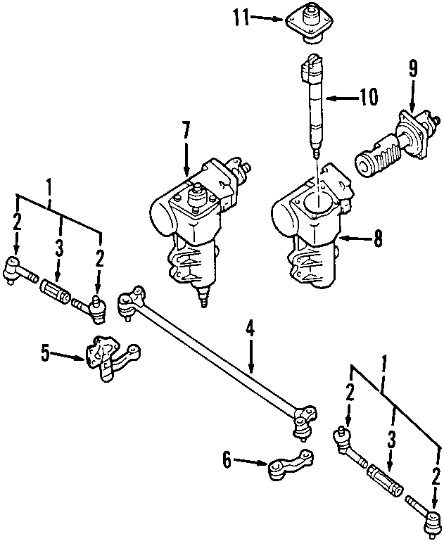 11P/S PUMP & HOSES. STEERING GEAR & LINKAGE.https://images.simplepart.com/images/parts/motor/fullsize/F607090.png