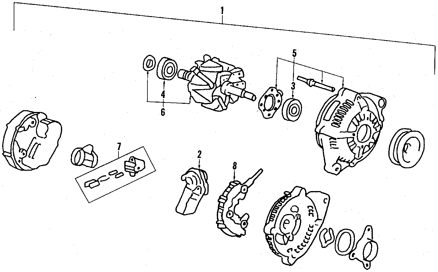 Cooling system. Cooling fan. Water pump.