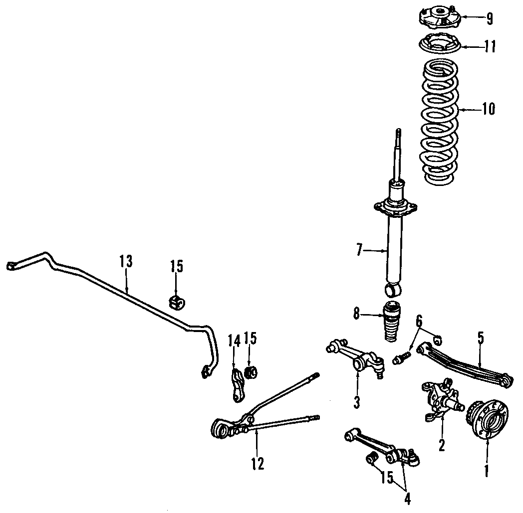 6REAR SUSPENSION. LOWER CONTROL ARM. STABILIZER BAR. SUSPENSION COMPONENTS. UPPER CONTROL ARM.https://images.simplepart.com/images/parts/motor/fullsize/F610157.png