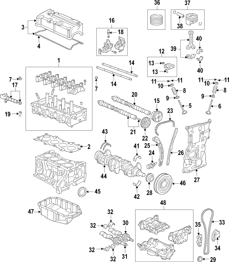 27CAMSHAFT & TIMING. CRANKSHAFT & BEARINGS. CYLINDER HEAD & VALVES. LUBRICATION. MOUNTS. PISTONS. RINGS & BEARINGS.https://images.simplepart.com/images/parts/motor/fullsize/F61B050.png