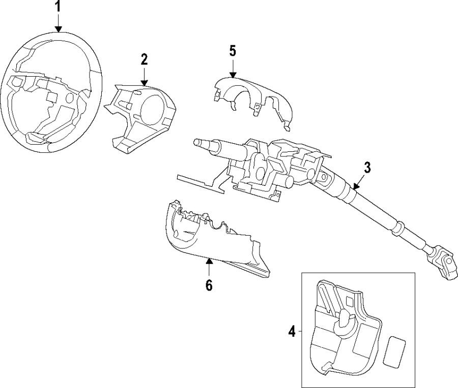 1Steering column. Steering wheel.https://images.simplepart.com/images/parts/motor/fullsize/F61C080.png