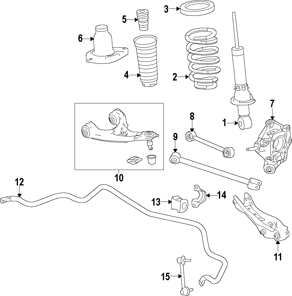 6REAR SUSPENSION. LOWER CONTROL ARM. STABILIZER BAR. SUSPENSION COMPONENTS. UPPER CONTROL ARM.https://images.simplepart.com/images/parts/motor/fullsize/F61F090.png