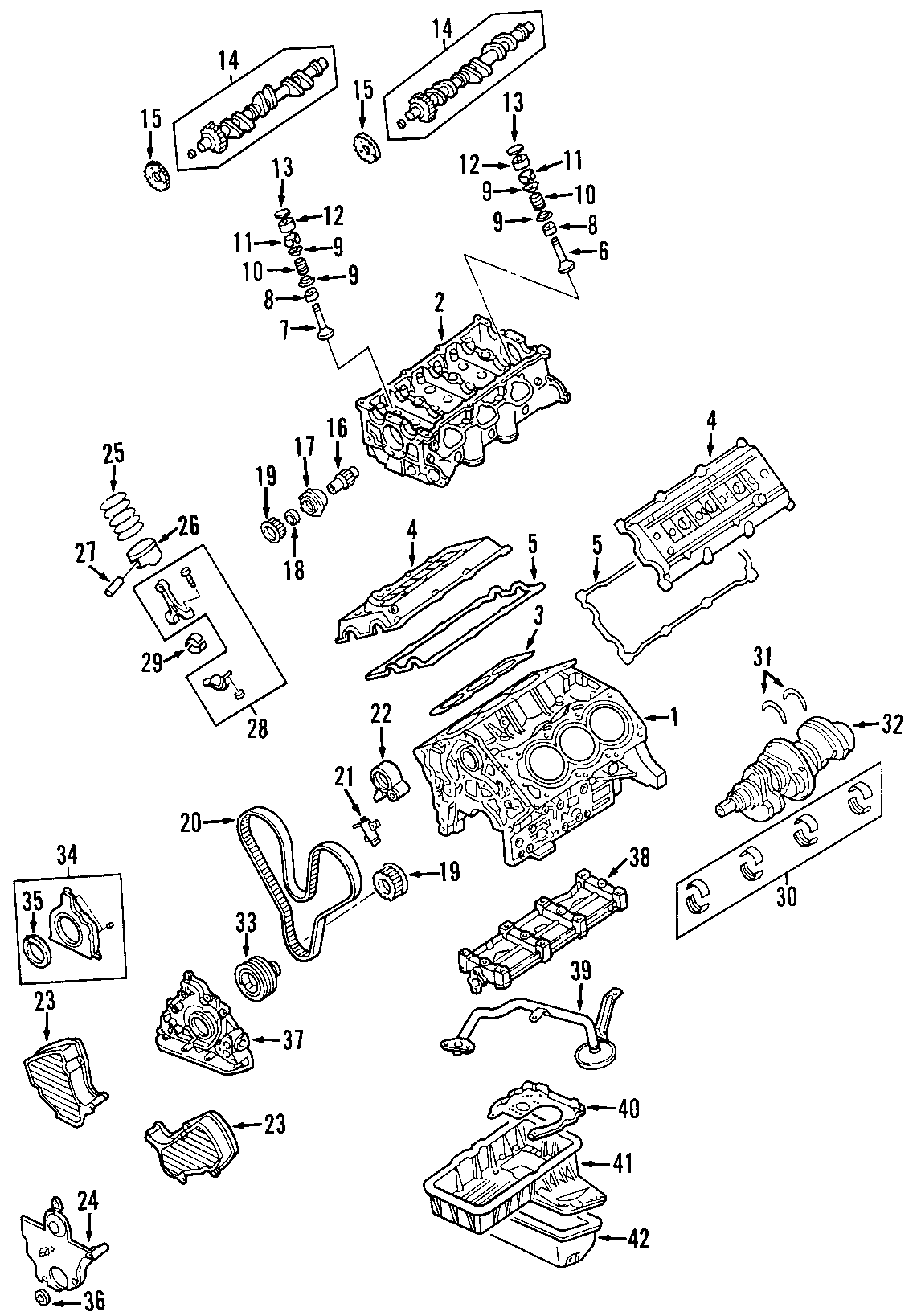 18CAMSHAFT & TIMING. CRANKSHAFT & BEARINGS. CYLINDER HEAD & VALVES. LUBRICATION. MOUNTS. PISTONS. RINGS & BEARINGS.https://images.simplepart.com/images/parts/motor/fullsize/F635110.png