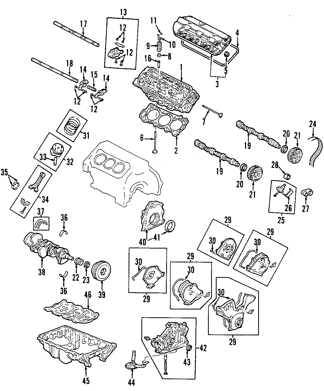 1CAMSHAFT & TIMING. CRANKSHAFT & BEARINGS. CYLINDER HEAD & VALVES. LUBRICATION. MOUNTS. PISTONS. RINGS & BEARINGS.https://images.simplepart.com/images/parts/motor/fullsize/F637060.png