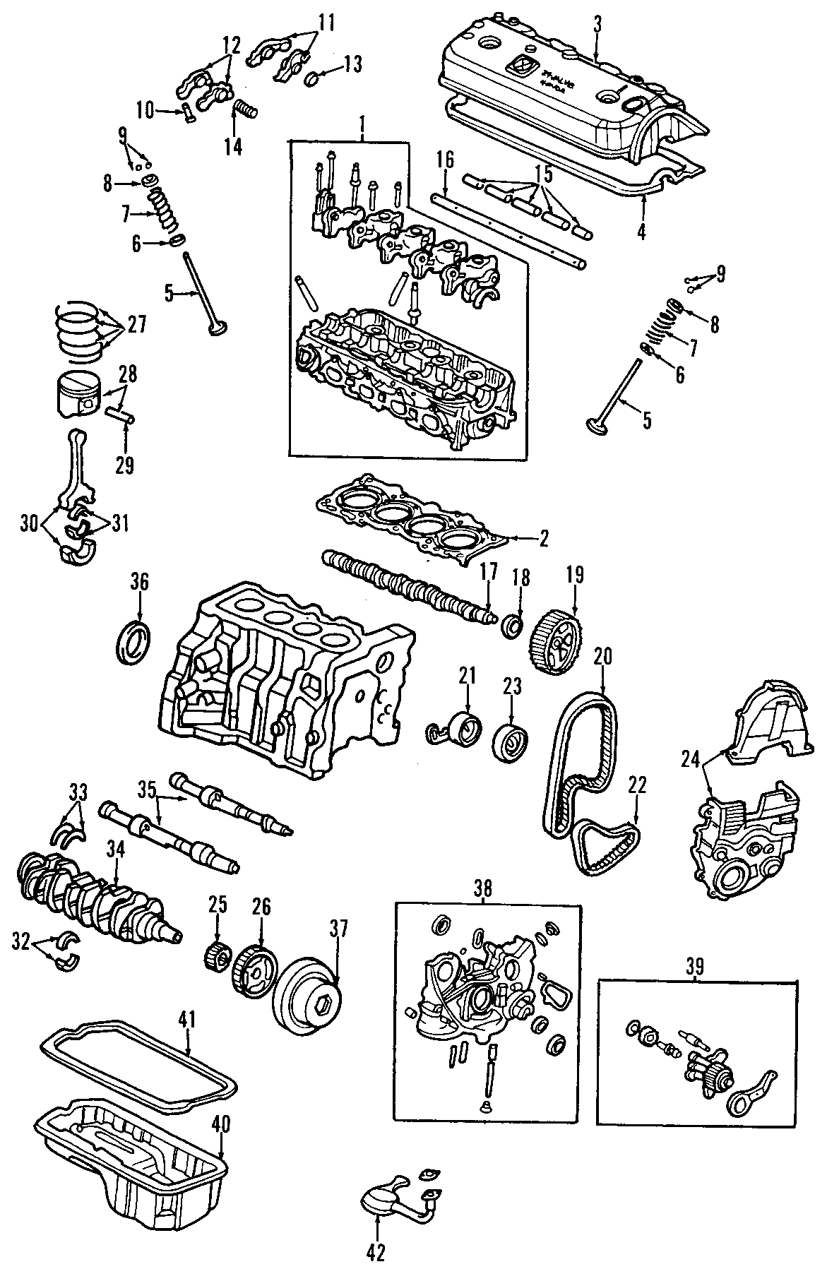 4Camshaft & timing. Crankshaft & bearings. Cylinder head & valves. Lubrication. Mounts. Pistons. Rings & bearings.https://images.simplepart.com/images/parts/motor/fullsize/F641040.png