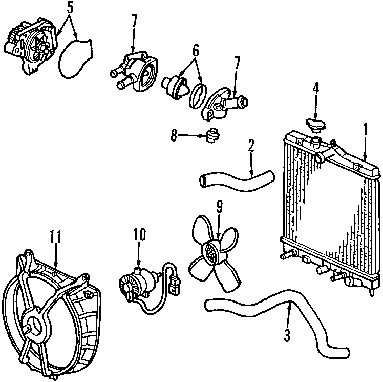 10COOLING SYSTEM. COOLING FAN. RADIATOR. WATER PUMP.https://images.simplepart.com/images/parts/motor/fullsize/F642030.png