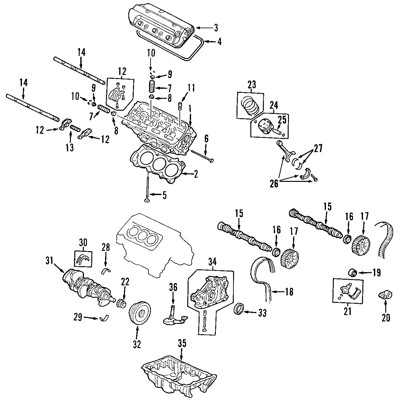 7CAMSHAFT & TIMING. CRANKSHAFT & BEARINGS. CYLINDER HEAD & VALVES. LUBRICATION. MOUNTS. PISTONS. RINGS & BEARINGS.https://images.simplepart.com/images/parts/motor/fullsize/F646070.png