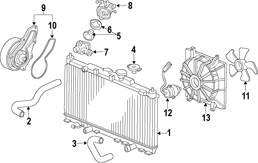 8COOLING SYSTEM. COOLING FAN. RADIATOR. WATER PUMP.https://images.simplepart.com/images/parts/motor/fullsize/F647035.png