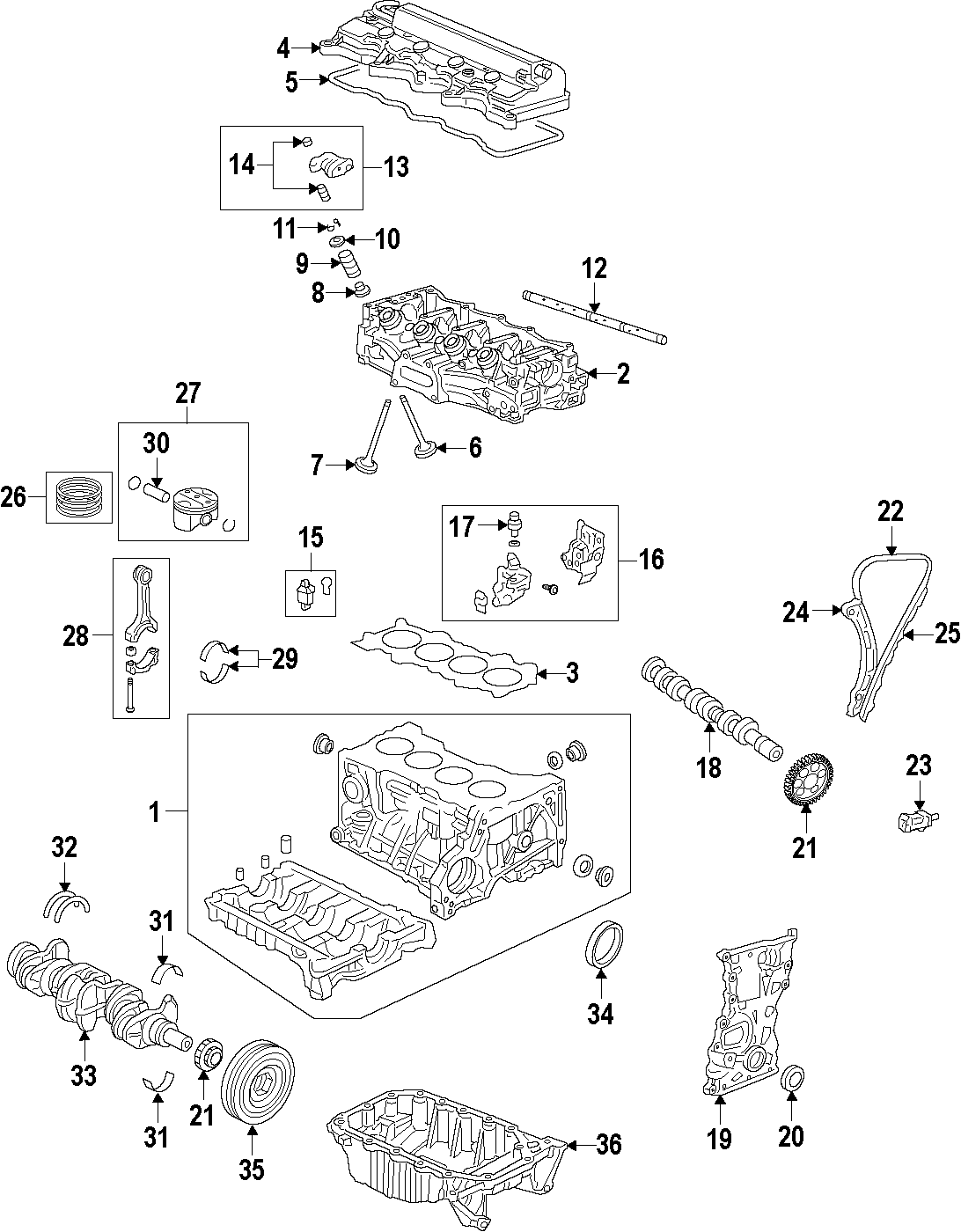 8CAMSHAFT & TIMING. CRANKSHAFT & BEARINGS. CYLINDER HEAD & VALVES. LUBRICATION. MOUNTS. PISTONS. RINGS & BEARINGS.https://images.simplepart.com/images/parts/motor/fullsize/F64D030.png