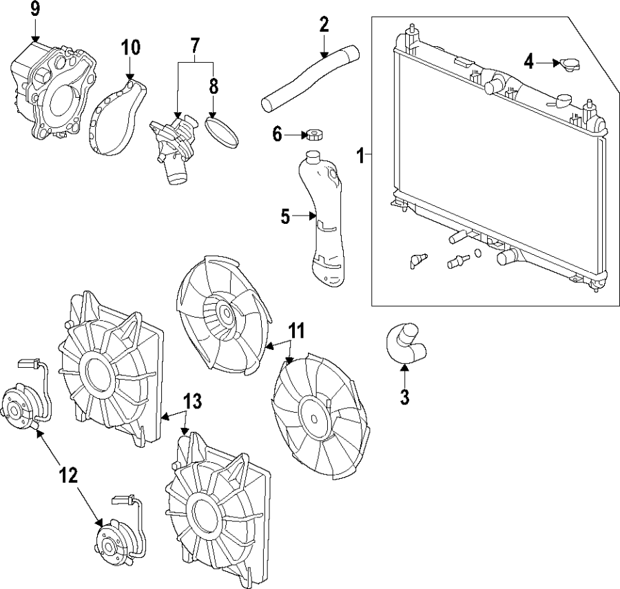 7COOLING SYSTEM. COOLING FAN. RADIATOR. WATER PUMP.https://images.simplepart.com/images/parts/motor/fullsize/F64E010.png