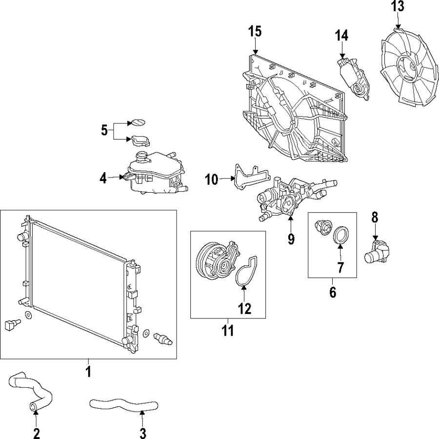 9COOLING SYSTEM. COOLING FAN. RADIATOR. WATER PUMP.https://images.simplepart.com/images/parts/motor/fullsize/F64L030.png