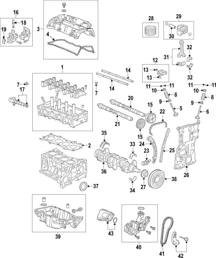 14CAMSHAFT & TIMING. CRANKSHAFT & BEARINGS. CYLINDER HEAD & VALVES. LUBRICATION. MOUNTS. PISTONS. RINGS & BEARINGS.https://images.simplepart.com/images/parts/motor/fullsize/F64L060.png