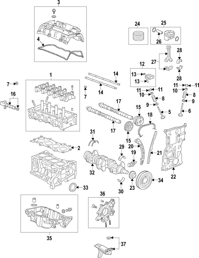 30CAMSHAFT & TIMING. CRANKSHAFT & BEARINGS. CYLINDER HEAD & VALVES. LUBRICATION. MOUNTS. PISTONS. RINGS & BEARINGS.https://images.simplepart.com/images/parts/motor/fullsize/F64O040.png