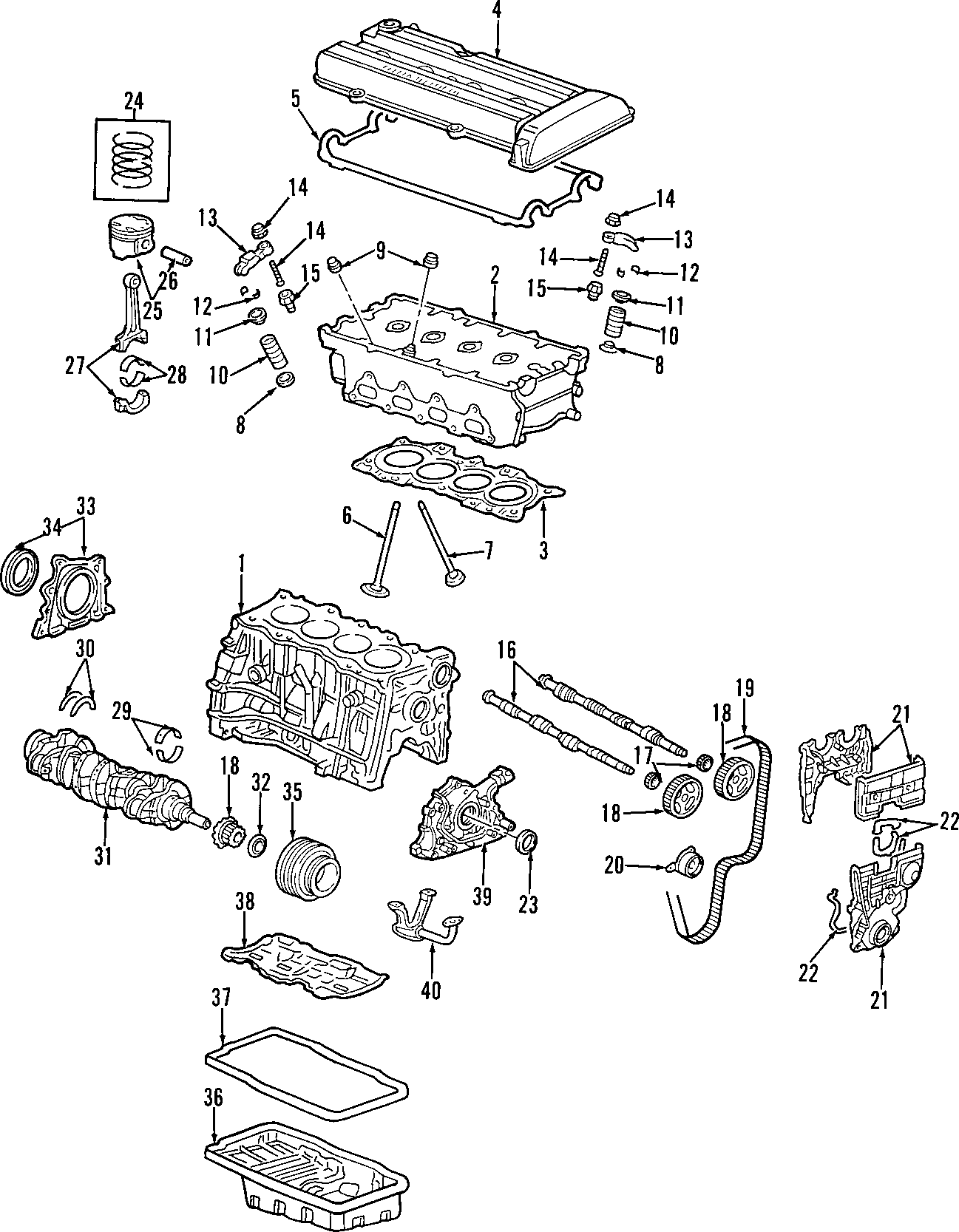 40CAMSHAFT & TIMING. CRANKSHAFT & BEARINGS. CYLINDER HEAD & VALVES. LUBRICATION. MOUNTS. PISTONS. RINGS & BEARINGS.https://images.simplepart.com/images/parts/motor/fullsize/F652040.png