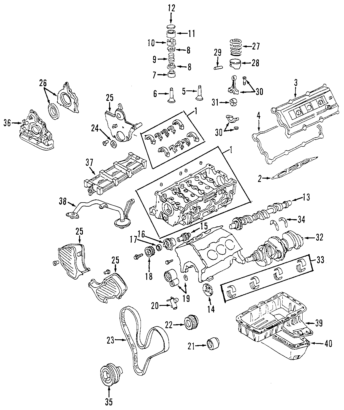 17CAMSHAFT & TIMING. CRANKSHAFT & BEARINGS. CYLINDER HEAD & VALVES. LUBRICATION. MOUNTS. PISTONS. RINGS & BEARINGS.https://images.simplepart.com/images/parts/motor/fullsize/F655040.png