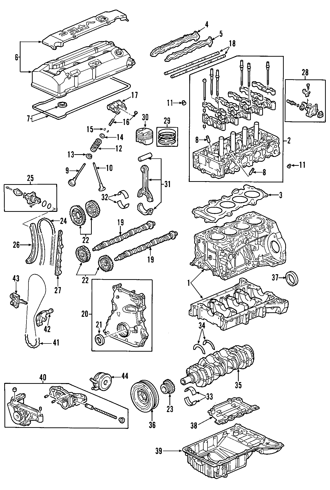 34CAMSHAFT & TIMING. CRANKSHAFT & BEARINGS. CYLINDER HEAD & VALVES. LUBRICATION. MOUNTS. PISTONS. RINGS & BEARINGS.https://images.simplepart.com/images/parts/motor/fullsize/F656040.png