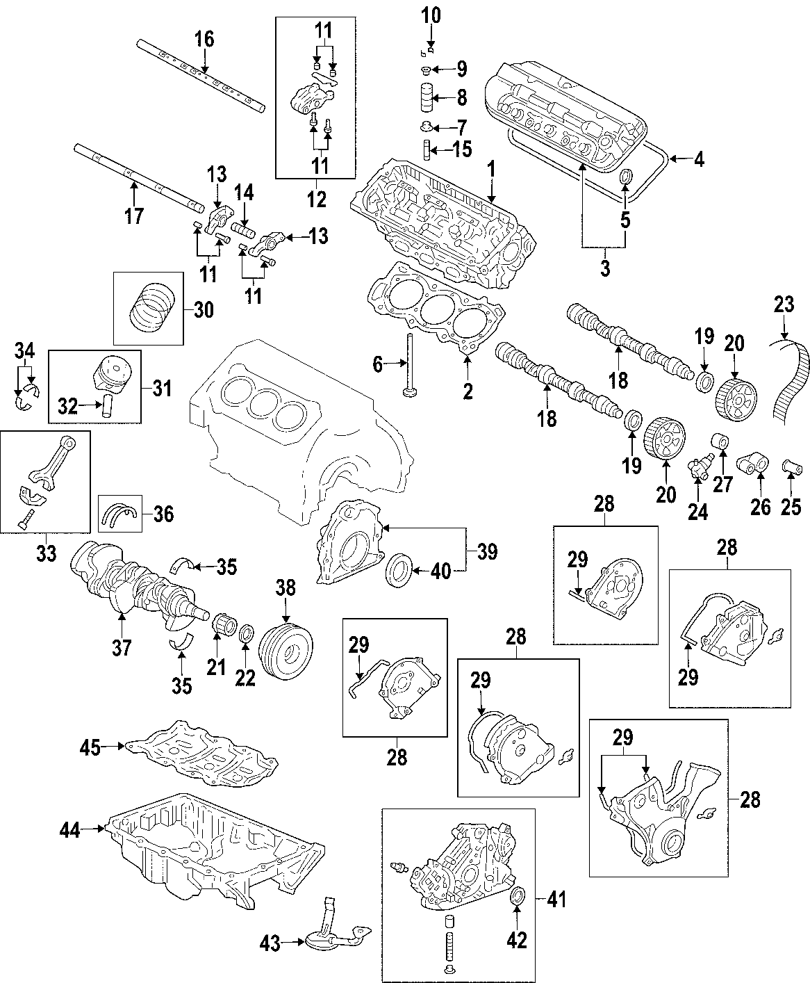 1CAMSHAFT & TIMING. CRANKSHAFT & BEARINGS. CYLINDER HEAD & VALVES. LUBRICATION. MOUNTS. PISTONS. RINGS & BEARINGS.https://images.simplepart.com/images/parts/motor/fullsize/F657040.png