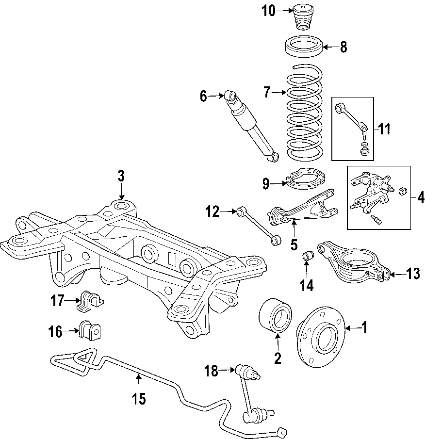 3REAR SUSPENSION. LOWER CONTROL ARM. STABILIZER BAR. SUSPENSION COMPONENTS. UPPER CONTROL ARM.https://images.simplepart.com/images/parts/motor/fullsize/F657100.png