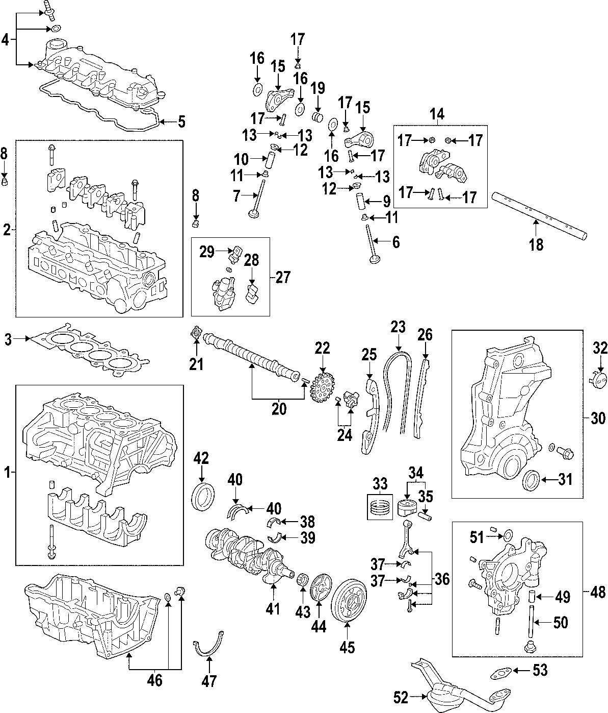 CAMSHAFT & TIMING. CRANKSHAFT & BEARINGS. CYLINDER HEAD & VALVES. LUBRICATION. MOUNTS. PISTONS. RINGS & BEARINGS.https://images.simplepart.com/images/parts/motor/fullsize/F659046.png