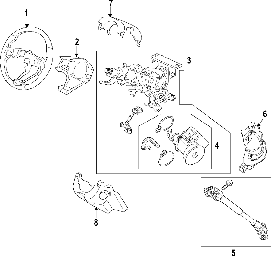 STEERING COLUMN. STEERING WHEEL.https://images.simplepart.com/images/parts/motor/fullsize/F65D070.png